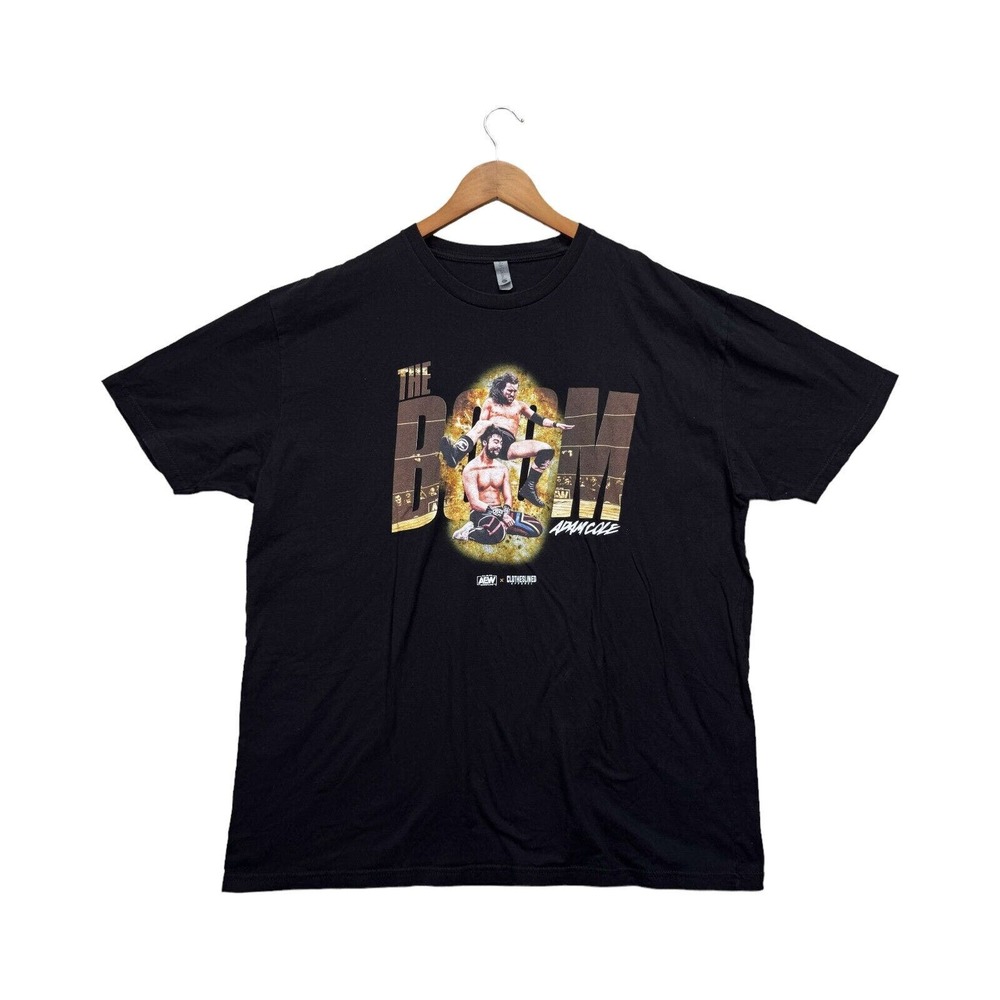 Adam Cole The BOOM AEW x Clotheslined Apparel WWE WWF WCW NJPW T-Shirt 2XL